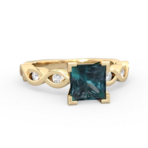 matching engagment rings - Infinity 6mm Princess Engagement