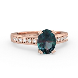 matching engagment rings - Art Deco Engagement 8x6mm Oval