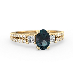 matching engagment rings - Classic 7x5mm Oval Engagement