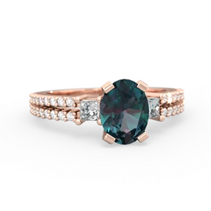 matching engagment rings - Classic 8x6mm Oval Engagement