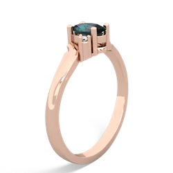 Alexandrite Elegant Swirl 14K Rose Gold ring R2173