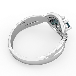 Alexandrite Summer Winds 14K White Gold ring R5342