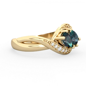 Alexandrite Summer Winds 14K Yellow Gold ring R5342