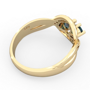 Alexandrite Summer Winds 14K Yellow Gold ring R5342
