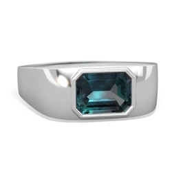 similar item - Men's Emerald-cut Bezel