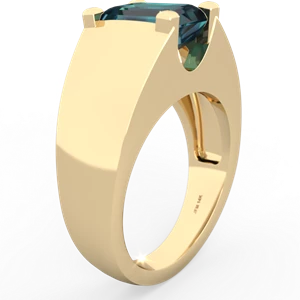 Alexandrite Men's 14K Yellow Gold ring R1836