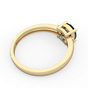 Alexandrite Simply Elegant Cushion 14K Yellow Gold ring R2489