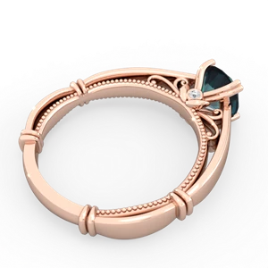 Alexandrite Renaissance 14K Rose Gold ring R27806RD