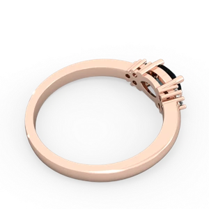 Alexandrite Simply Elegant East-West 14K Rose Gold ring R2480