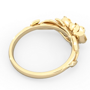 Alexandrite Rose Garden 14K Yellow Gold ring R5510