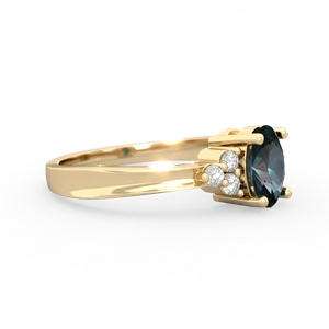 Alexandrite Simply Elegant 14K Yellow Gold ring R2113