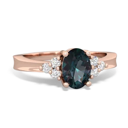 Alexandrite Simply Elegant 14K Rose Gold ring R2113