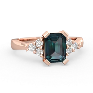 Alexandrite Timeless Classic 14K Rose Gold ring R2591