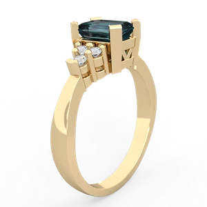 Alexandrite Timeless Classic 14K Yellow Gold ring R2591