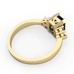 Alexandrite Timeless Classic 14K Yellow Gold ring R2591