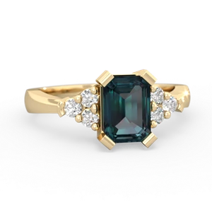 Alexandrite Timeless Classic 14K Yellow Gold ring R2591
