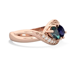 Alexandrite Summer Winds 14K Rose Gold ring R5342