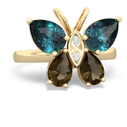 matching rings - Butterfly