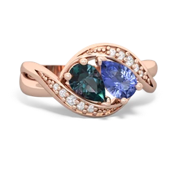 Alexandrite Summer Winds 14K Rose Gold ring R5342