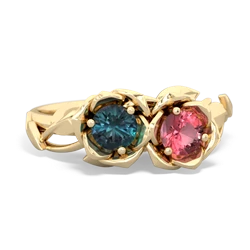 Alexandrite Rose Garden 14K Yellow Gold ring R5510