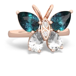 matching rings - Butterfly