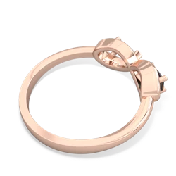 Alexandrite Infinity 14K Rose Gold ring R5050