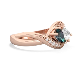 Alexandrite Summer Winds 14K Rose Gold ring R5342