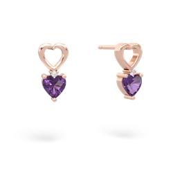 matching earrings - Four Hearts