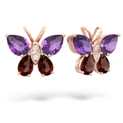 matching earrings - Butterfly