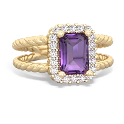 amethyst couture rings
