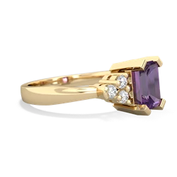 Amethyst Timeless Classic 14K Yellow Gold ring R2591