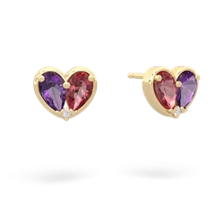 matching earrings - 'Our Heart'