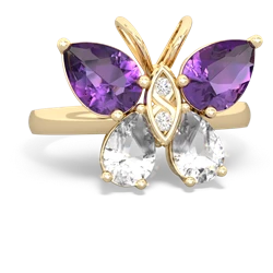 matching rings - Butterfly