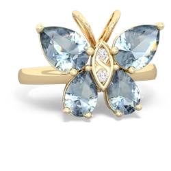 matching rings - Butterfly