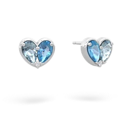 matching earrings - 'Our Heart'