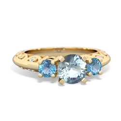 matching rings - Art Deco Eternal Embrace Engagement