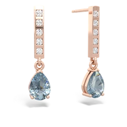 aquamarine art_deco earrings