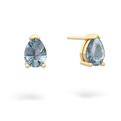 matching earrings - Teardrop Stud