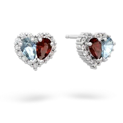 matching earrings - Halo