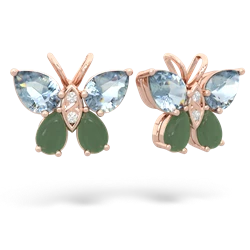 matching earrings - Butterfly