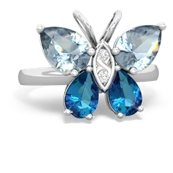 matching rings - Butterfly