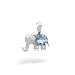 aquamarine nature pendants