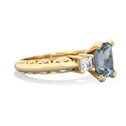 aquamarine art_deco rings