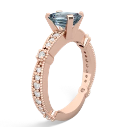 aquamarine engagement rings