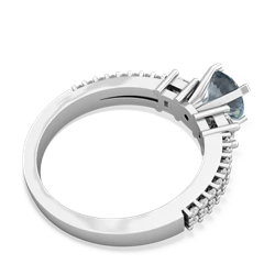 aquamarine engagement rings
