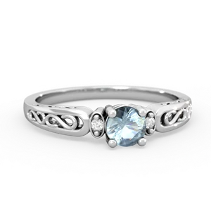 similar item - Filligree Scroll Round