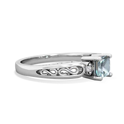 aquamarine filigree rings