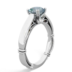 aquamarine antique rings