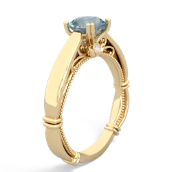 aquamarine antique rings