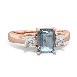 similar item - Diamond Three Stone Emerald-cut Trellis
